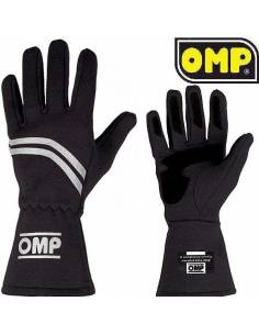 Paire de gants pilote VHC homologué FIA OMP Dijon noir