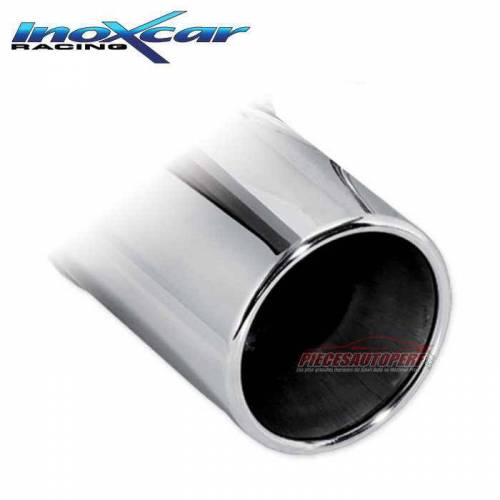 Sortie d'échappement Inox rond diamètre 120mm