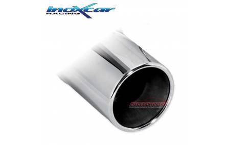 Sortie d'échappement Inox rond diamètre 120mm