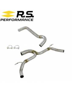 Ligne échappement Catback Inox RS Performance pour Renault Clio 4 RS