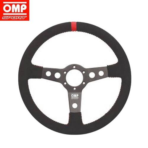 Volant rallye en cuir OMP Sport Corsica