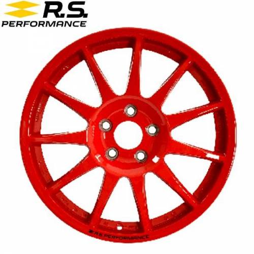 Jante Turini 8x18 rouge brillant pour Renault CLIO 4 RS