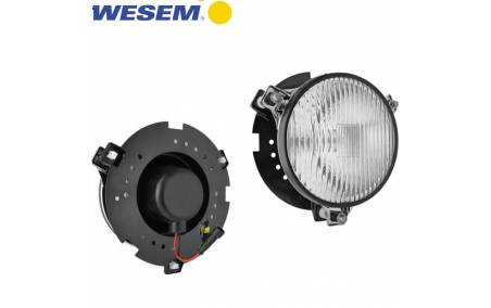 Phare anti-brouillard extra-plats encastrable sur rotules 152mm couv