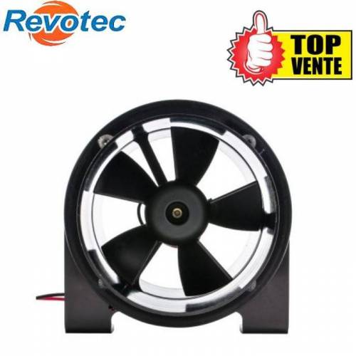 Ventilateur extracteur aluminium 12v 102mm REVOTEC