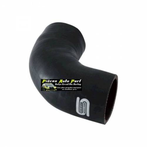 Durite Coude 90° silicone renforcé Noir Diamètre 48mm