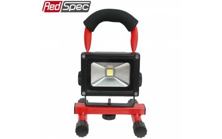 Projecteur à LED 10w Rechargeable 12v/220v face