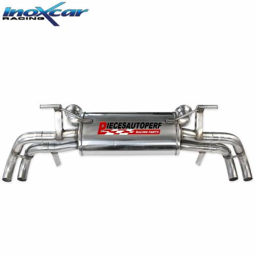 Silencieux racing droite + gauche en 100% Inox pour 
AUDI R8 4l2 V8 Quattro 430cv