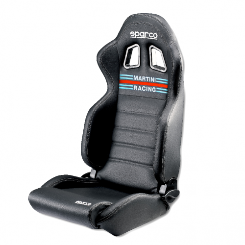 Siège sportif  réglable SPARCO R100 MARTINI Racing Simili-cuir