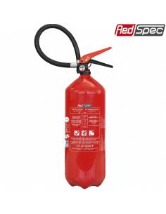 Extincteur manuel Aluminium à poudre 6 kg REDSPEC