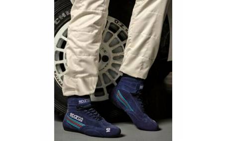 Bottines FIA SPARCO Top MARTINI Racing portées