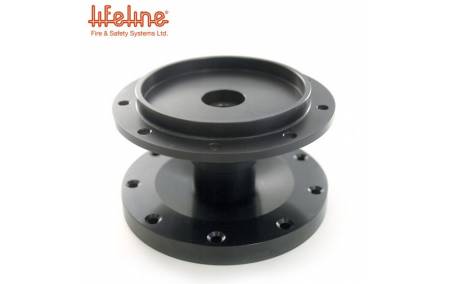 Moyeu de Volant escamotable Boulonné 9 trous LIFELINE assemblé