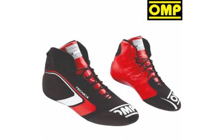 Bottines FIA OMP Tecnica rouge