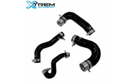 Kit Durites de Turbo silicone renforcé noir Renault Clio 4 RS