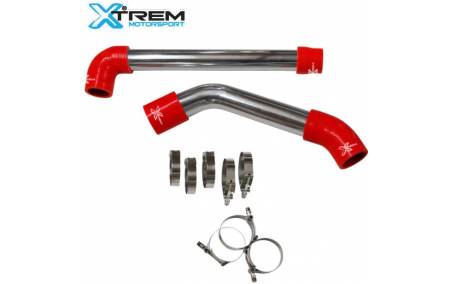 Kit Durites de Turbo Alu et silicone renforcé rouge  Renault 5 Turbo