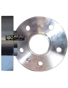 2 Elargisseurs de voie Alu Double centrage 5 Trous Epaisseur 20mm