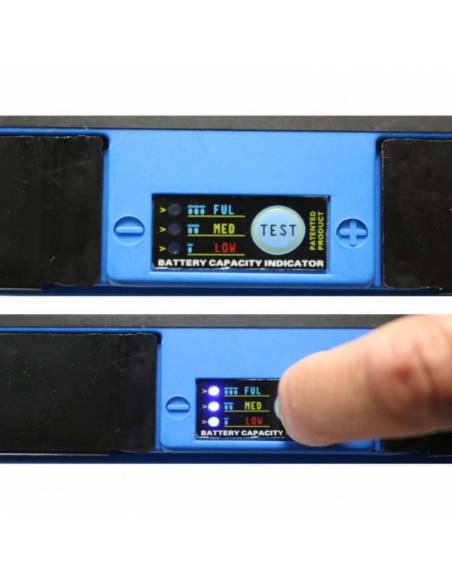 Fonction test de la batterie Lithium-ion SHIDO