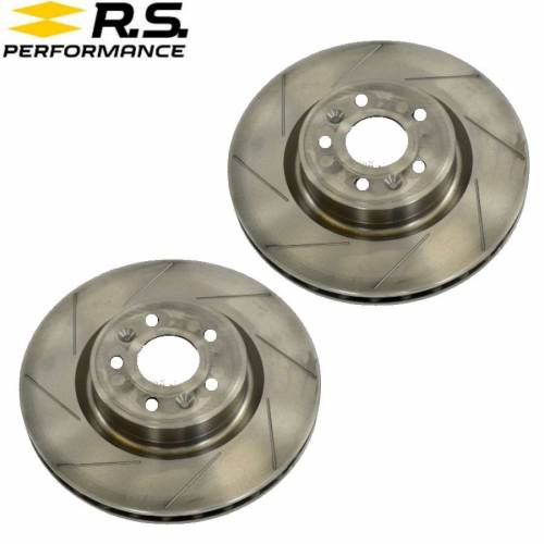 Disques de freins avant rainurés RS PERFORMANCE Renault MEGANE 3 RS