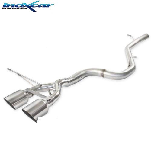Ligne catback Inox 2 sorties Racing 102mm Volkswagen Golf 6 R