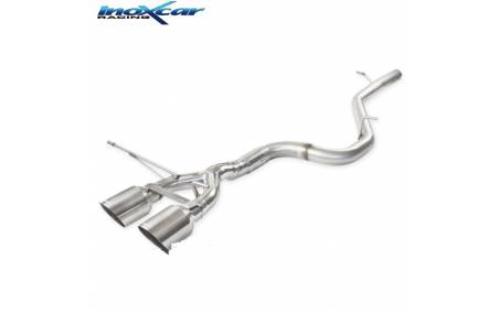 Ligne catback Inox 2 sorties Racing 102mm Volkswagen Golf 6 R