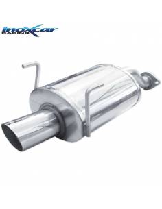 Silencieux échappement Inox 1 sortie Racing 90mm Honda Civic Type-R 200cv