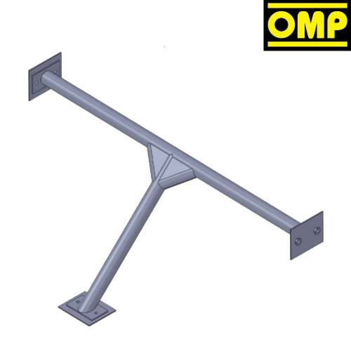 Barre de fixation universelle OMP à souder pour harnais.