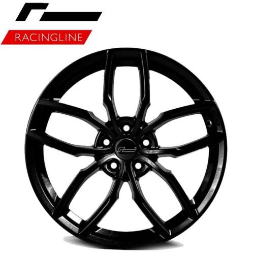 Jante aluminium RACINGLINE R360 19" x 8.5" Noir brillant