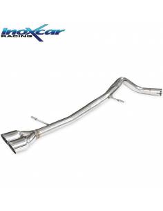 Terminal inox sans silencieux sorties Racing 2x80 Volkswagen Polo 6C GTi