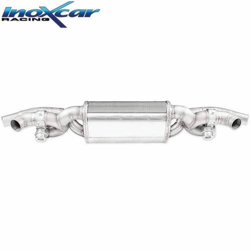 Silencieux échappement Inox avec valves PORSCHE 991 Carrera