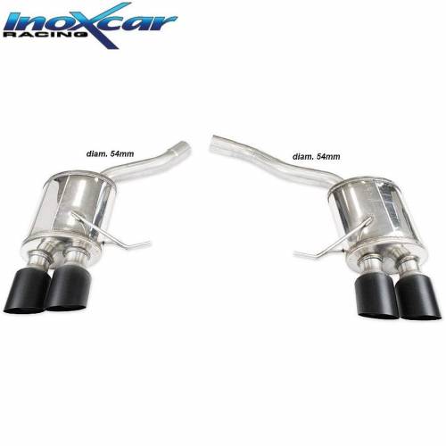 Silencieux échappement Inox sorties Black Ceramic PORSCHE Macan S TDi