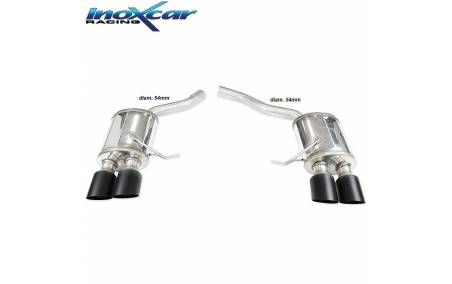 Silencieux échappement Inox sorties Black Ceramic PORSCHE Macan S TDi