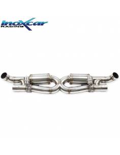 Silencieux échappement Inox avec valves PORSCHE 997.2 Cabriolet