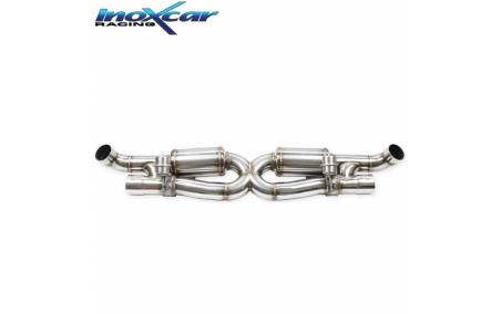Silencieux échappement Inox avec valves PORSCHE 997.2 Cabriolet