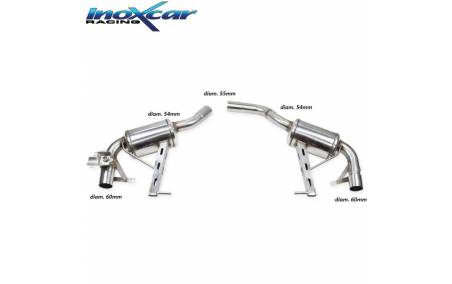 Silencieux échappement Inox avec valve PORSCHE Macan 2l0 TFSi