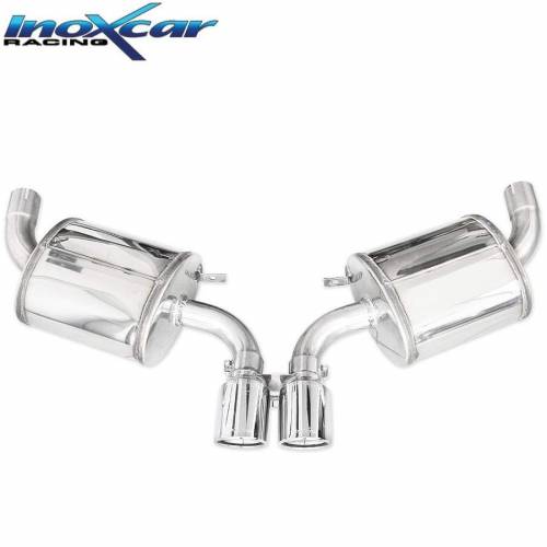 Silencieux échappement Inox sorties X-Race 90mm PORSCHE Boxter 981