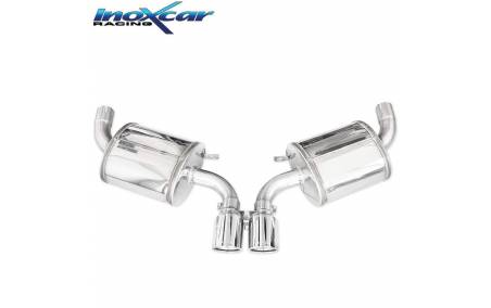 Silencieux échappement Inox sorties X-Race 90mm PORSCHE Boxter 981