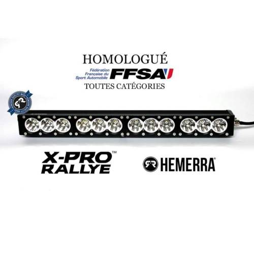 Rampe à leds longue portée HEMERRA X-Pro Rallye 120w