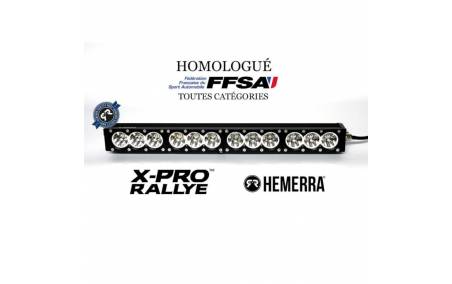 Rampe à leds longue portée HEMERRA X-Pro Rallye 120w