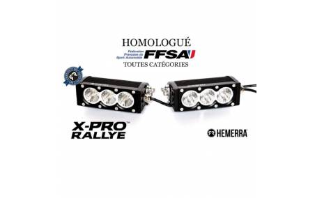 Rampe à leds virages HEMERRA X-Pro Rallye 60w