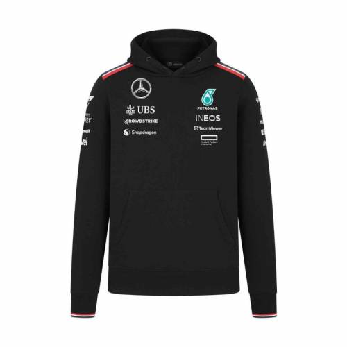 Sweat à capuche MERCEDES AMG Team Noir