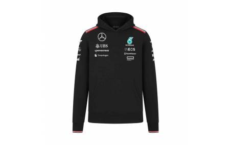 Sweat à capuche MERCEDES AMG Team Noir