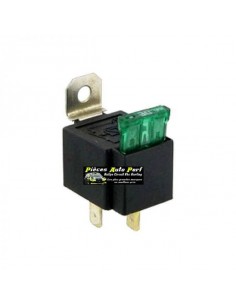 Relai 4 broches 12 volts 30 ampères Fusible intégré 2