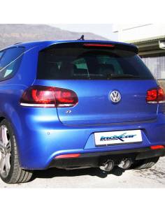 Ligne catback Inox 2 sorties Racing 102mm Volkswagen Golf 6 R 2