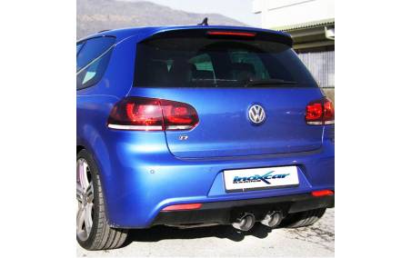 Volkswagen Golf 6 R 2l0 TSi 4 Motion avec Ligne catback Inox 2 sorties Racing 102mm