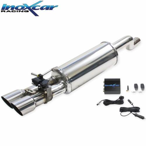 Silencieux échappement Inox 2 sorties Racing avec valve Volkswagen Polo GTi AW