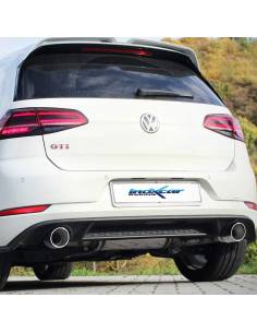 Silencieux Inox 1x1 sortie X-Race avec valve Volkswagen Golf 7.5 GTi 2