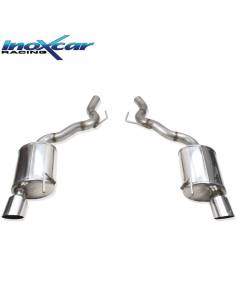 Silencieux échappement Inox 1 sortie Racing D + G 100mm Ford Mustang GT MK6