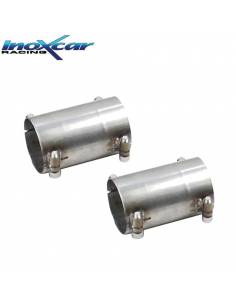 Adaptateurs pour Tubes échappement centraux avec silencieux Inoxcar Ford Mustang GT MK6