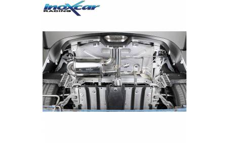 Silencieux racing inox avec valve ALPINE A110 S 1l8 Turbo sur véhicule