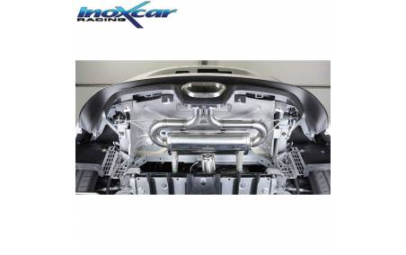 Silencieux racing inox ALPINE A110 S 1l8 Turbo sur véhicule