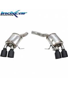 Echappement Inox avec valve sorties Black PORSCHE Macan S